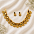 Rajlaxmi Ashtpailu Coin Choker Set