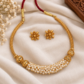 Pearl mogra Thushi Set