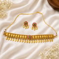 Rangmahal Leaf Choker Set