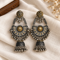 Royal Chandbali oxidised Jhumka