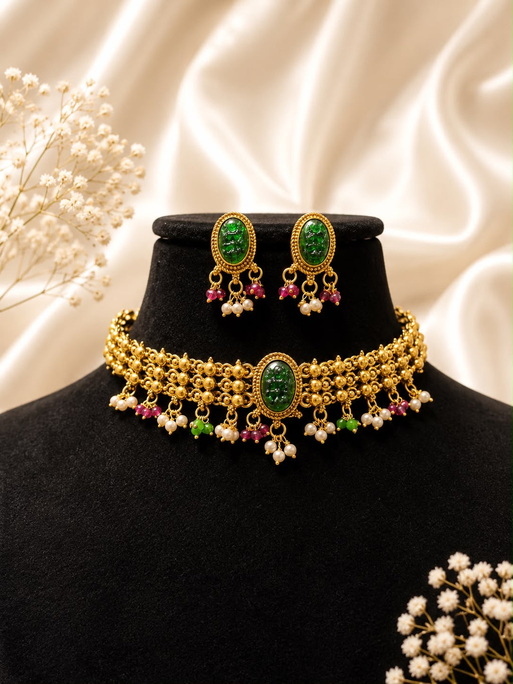 Rajsi Antique Necklace Set