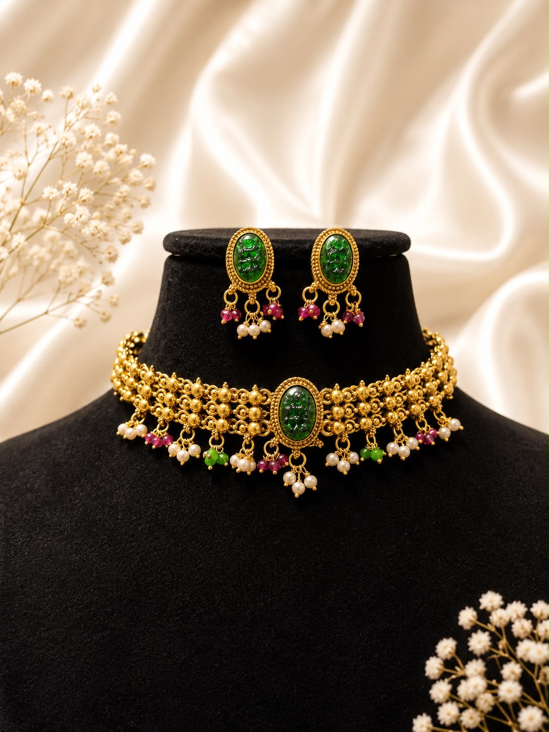 Rajsi Antique Necklace Set