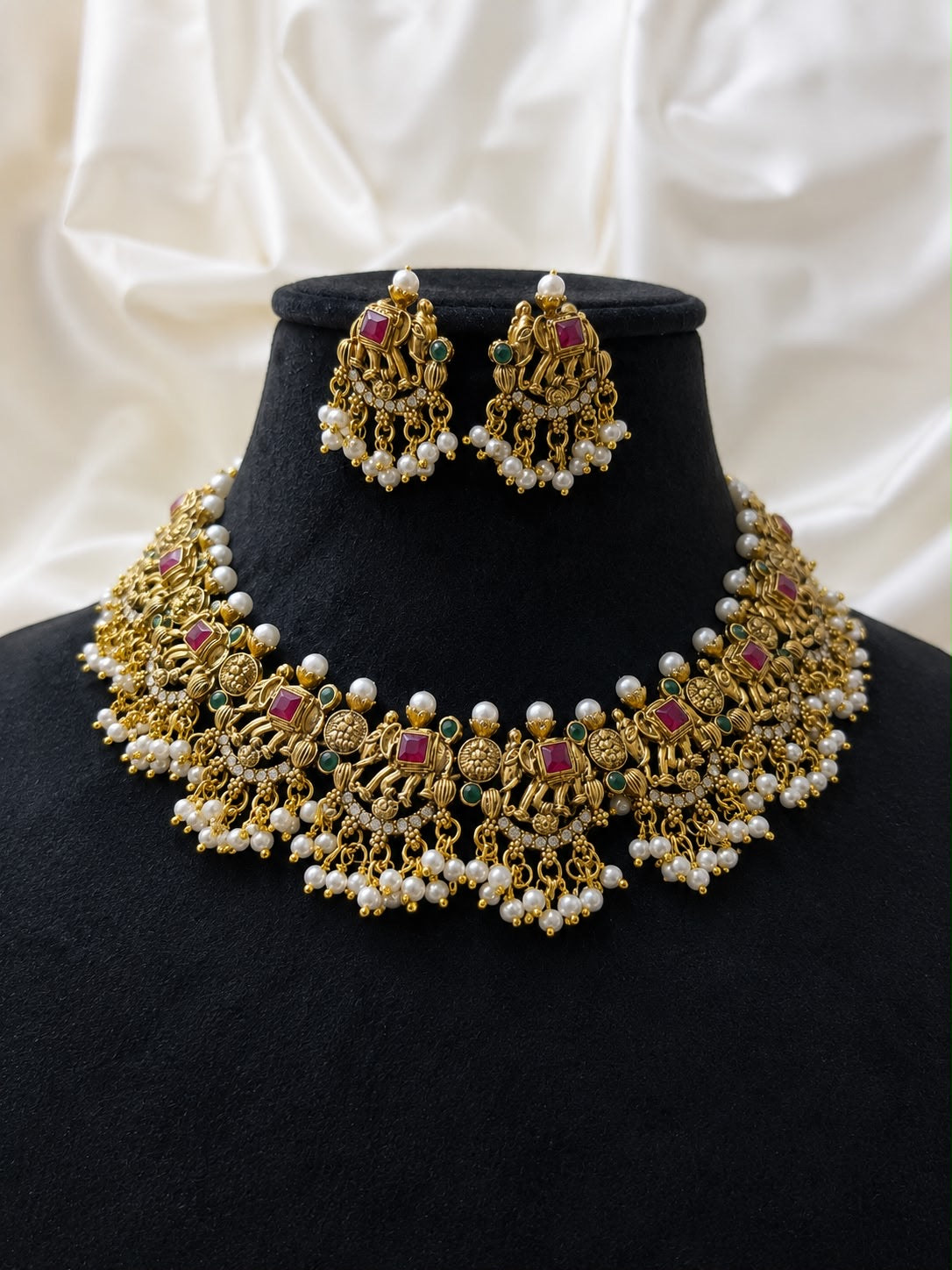 Royal Elephant Parade Necklace
