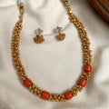 Red coral tushi set