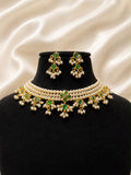 Gulbahar Swarovski Pearl Choker Set