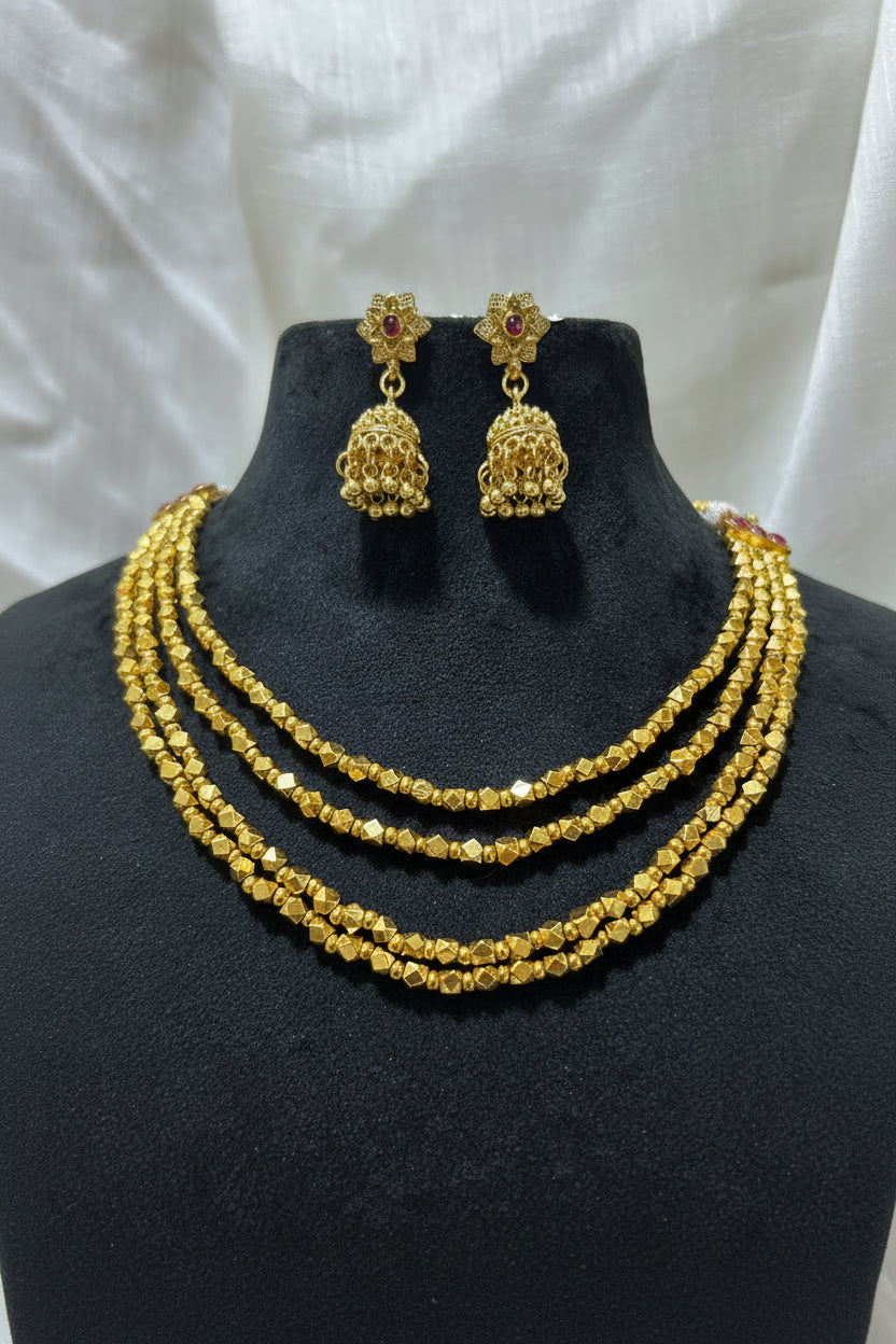 Short Ashtpailu Mala Set
