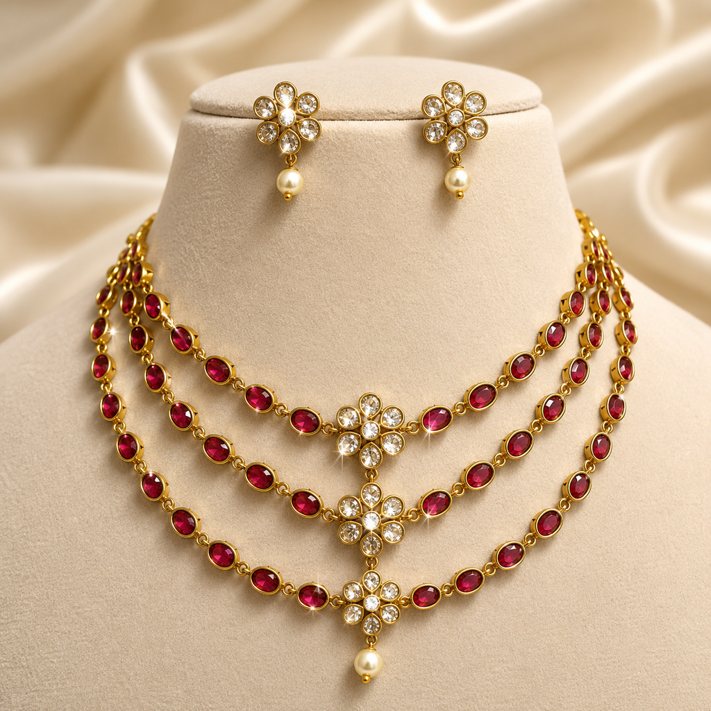 Bloom necklace set