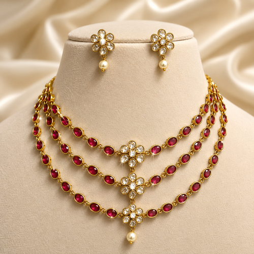 Bloom necklace set