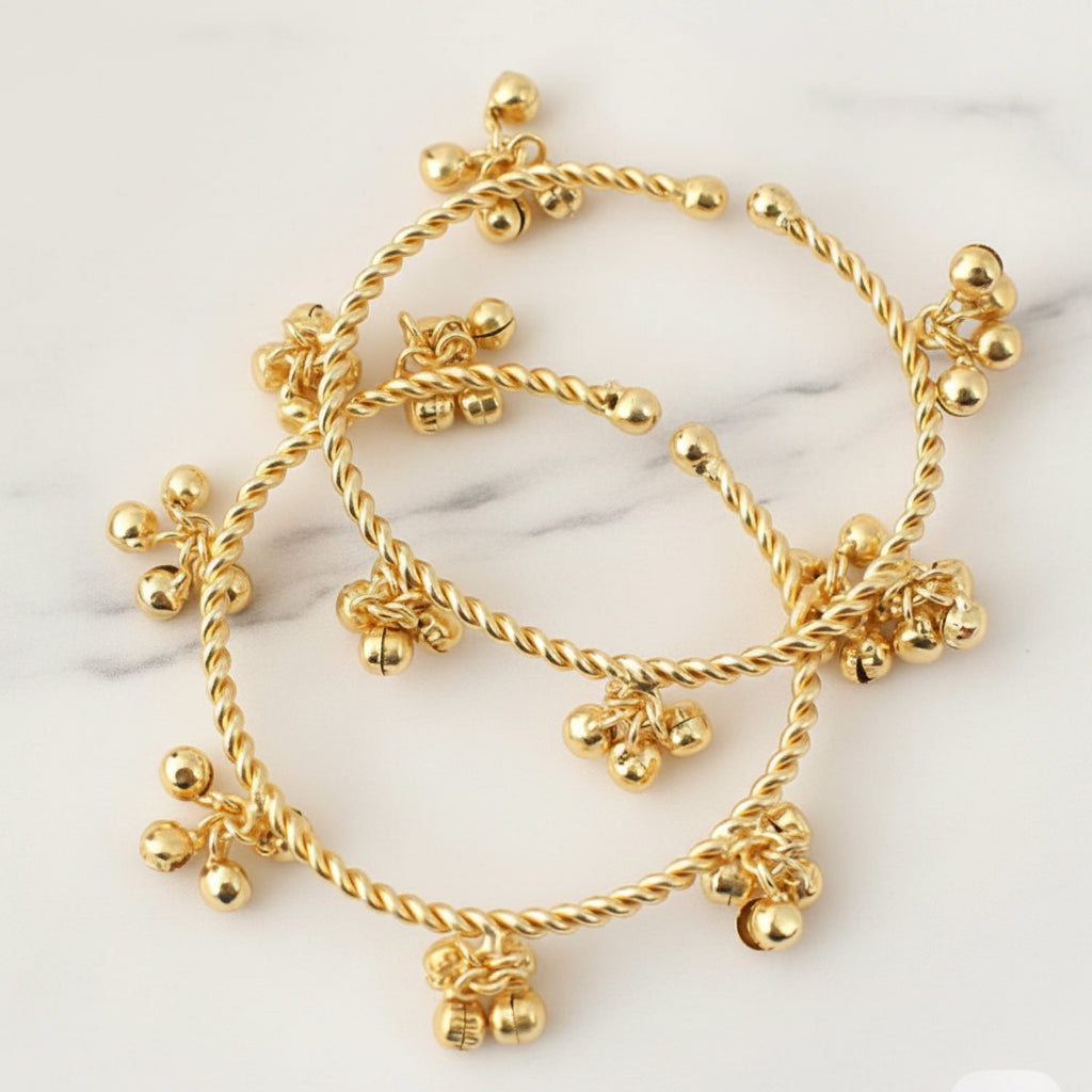 Ghunghat Ghungroo Bangles pair