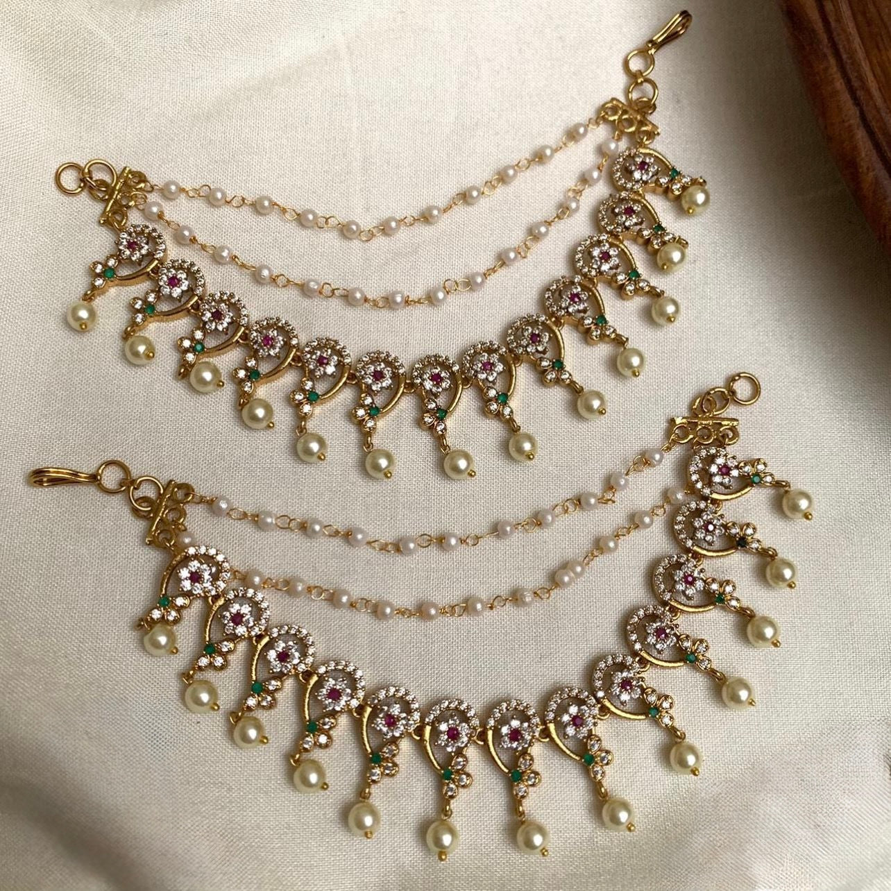 Gaurai Ear Chains