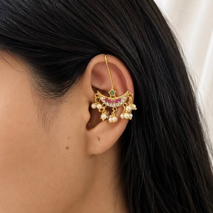 DwiRoopa Ear Cuff also Earrings 2 in 1
