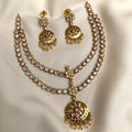 Vintage gold south necklace set